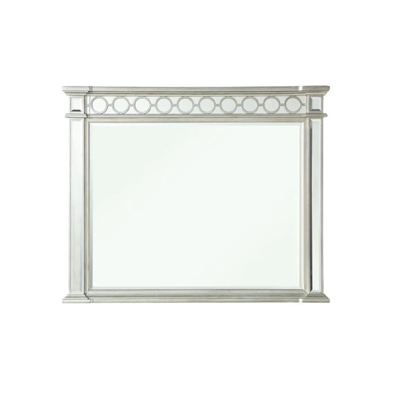 Acme Furniture Varian Mirror, Mirrored