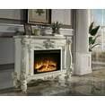 thumbnail image 1 of Acme Furniture Versailles Freestanding Electric Fireplace, Bone White Finish ( 1Pc/1Ctn ), 1 of 5