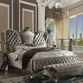 thumbnail image 1 of Acme Furniture Versailles Queen Traditional Panel Bed, Antique Platinum Gray, 1 of 8