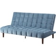 thumbnail image 1 of Acme Furniture Yolandi Sofa, Teal Fabric, 1 of 8