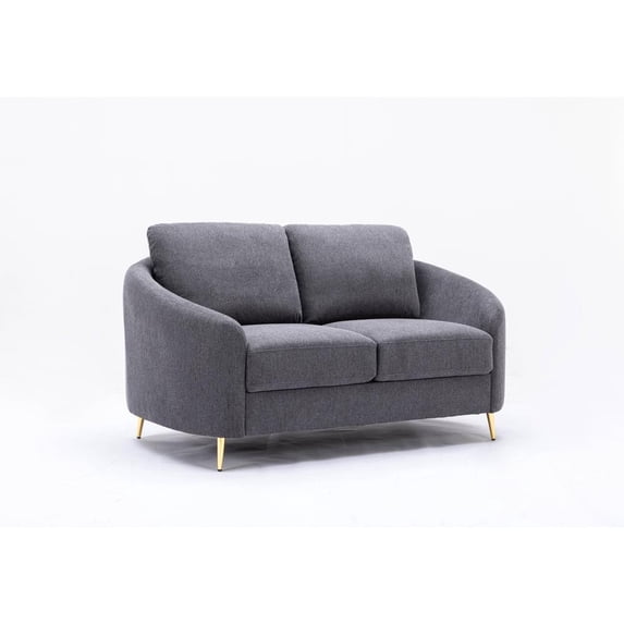 Acme Furniture Yuina Loveseat in Gray Linen
