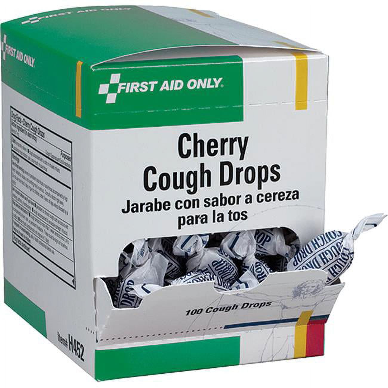 Acme H452AC Cherry Cough Drops, Box of 100