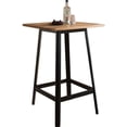 thumbnail image 1 of Acme Jacotte Square Bar Table in Natural and Black Indoor, 1 of 4