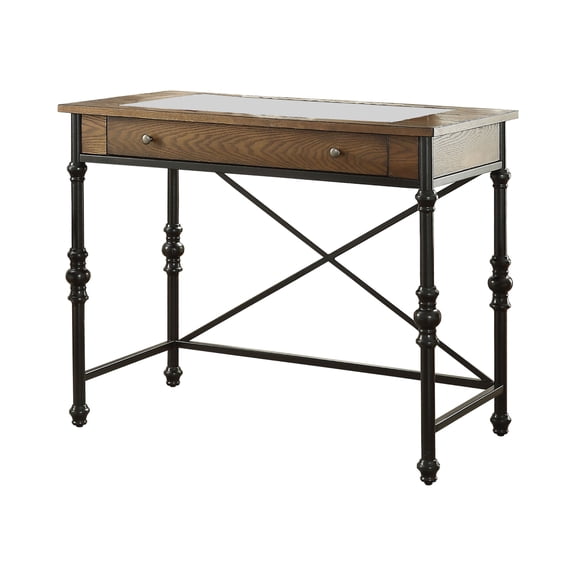 Acme Jalisa Counter Height Table in Walnut and Black