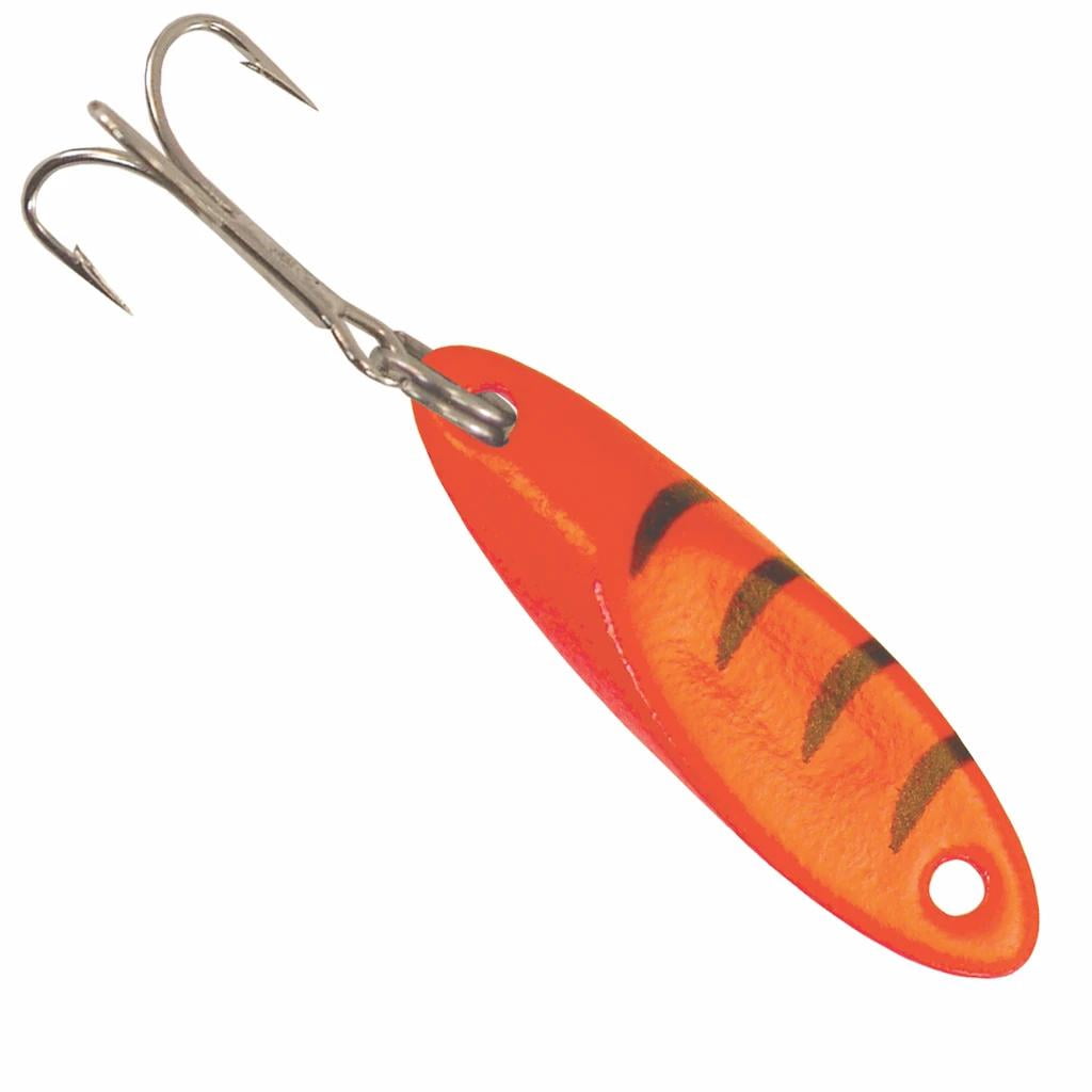 2 Leurres Kastmaster 1/8 Oz Rose Tigre - Parfait Pour Pêche Sur Glace