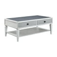 thumbnail image 1 of Acme Katia Rustic Gray & Weathered White Finish Coffee Table, 1 of 5