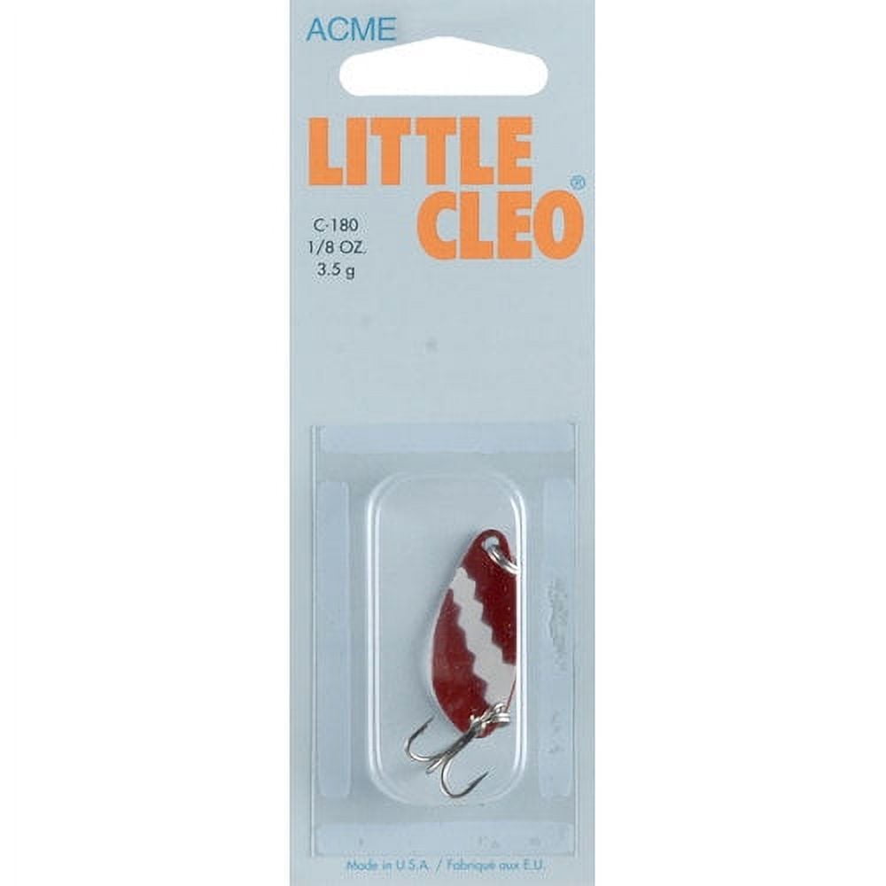 Acme Tackle Little Cleo Fishing Lure Spoon Nickel/Fluorescent