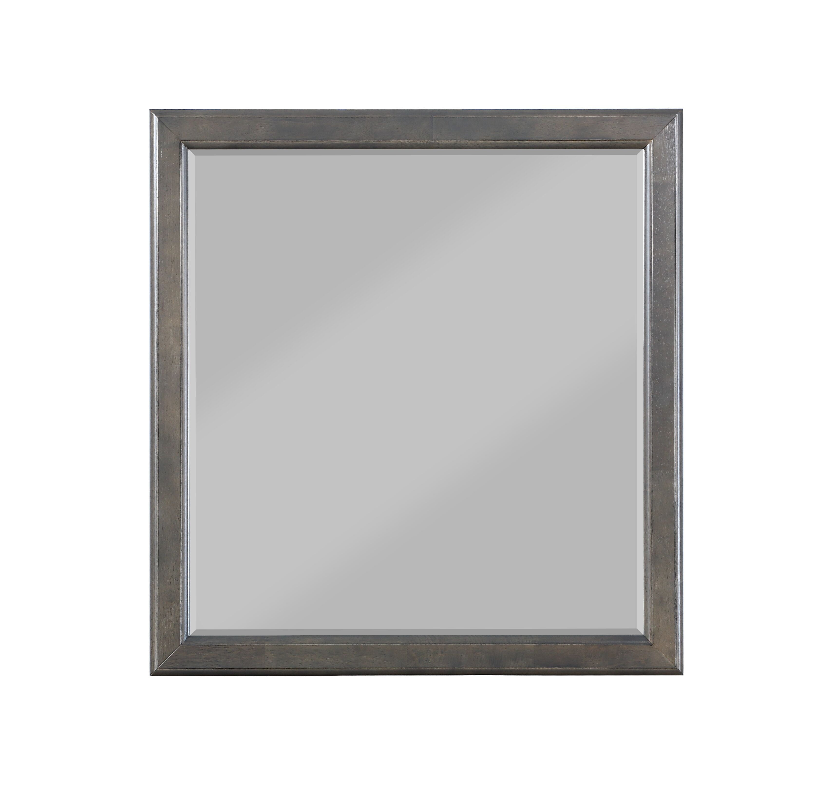 Acme Louis Philippe Mirror (Dark Gray)