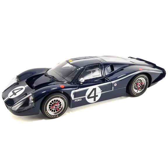 Acme M1201008 Ford GT40 MKIV No.4 Denny Hulme - Lloyd Ruby Holman & Moody 24 Hours of Le Mans 1967 Masterpiece Collection 1-12 Scale Diecast Model Car