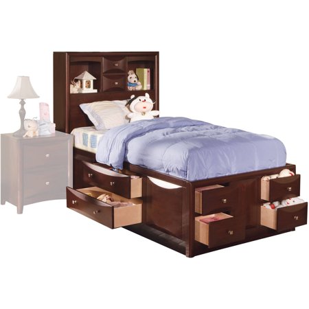 Acme Manhattan Full Storage Bed, Espresso, Box 4 of 4