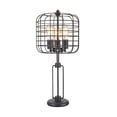 thumbnail image 1 of Acme Manus Metal Base Industrial Style Table Lamp in Black, 1 of 2