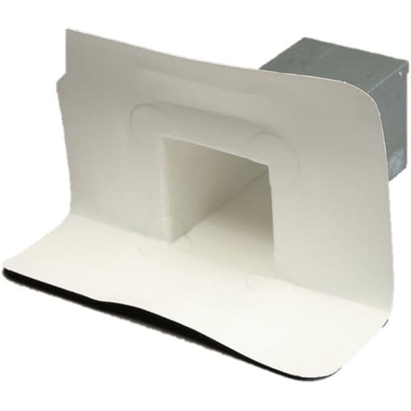 Acme PVC Thru-Wall Scupper (4 inch, Gray)