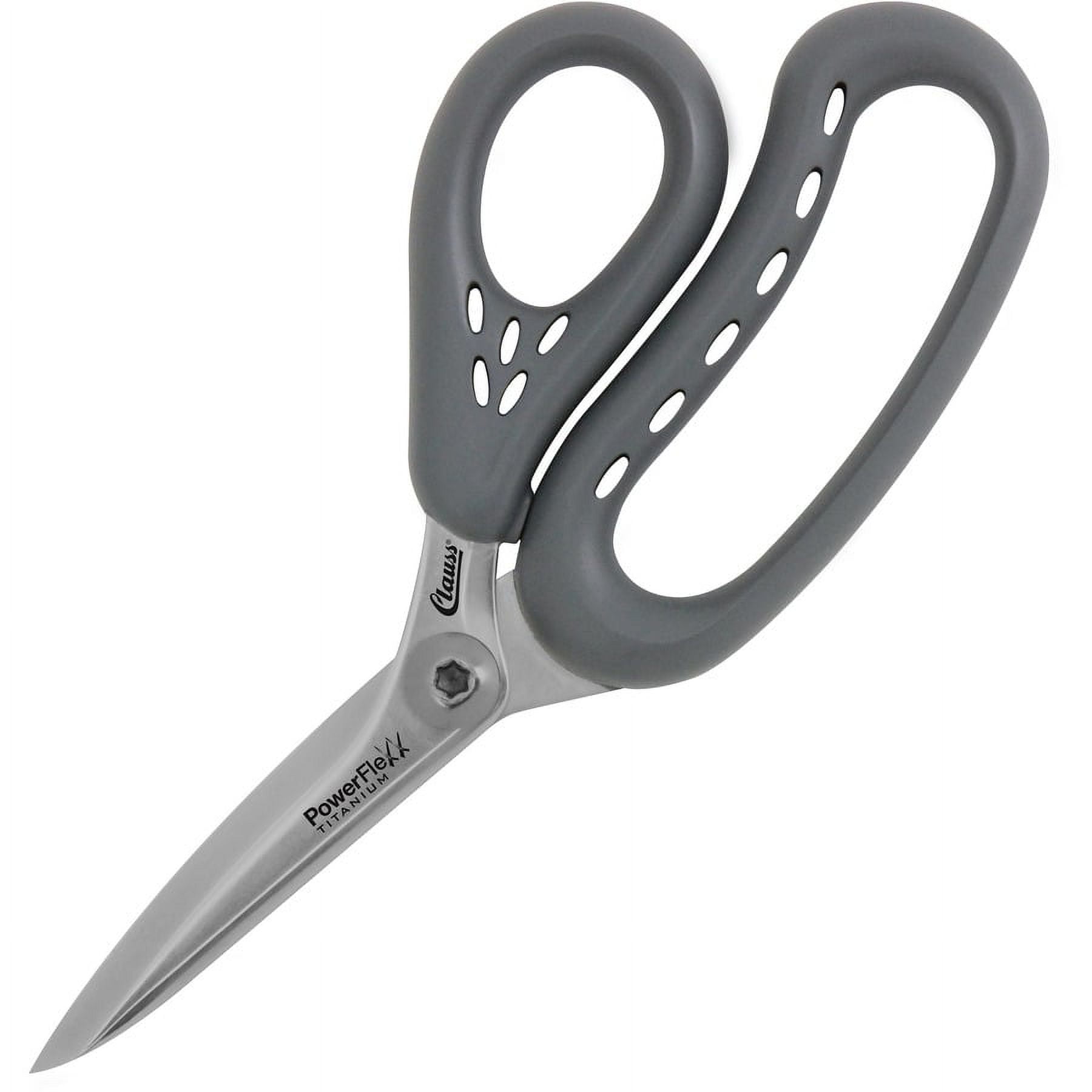 Westcott Titanium Bonded Scissors, 8, Straight, Grey, Yellow, for Office  and School, 1-Count 