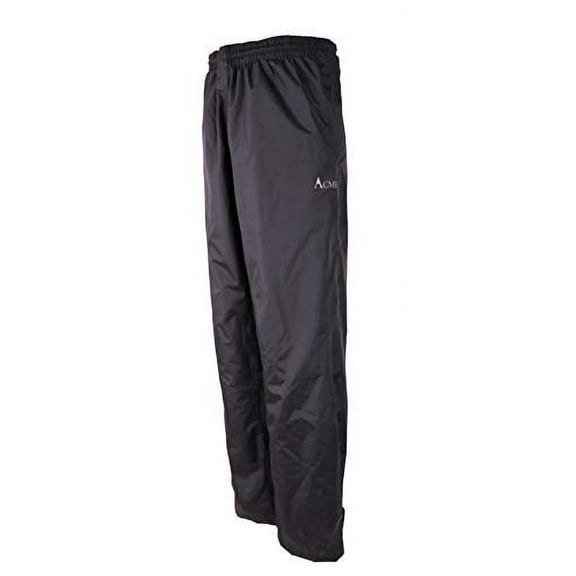 Acme Projects Rain Pants, 100% Waterproof, Breathable, Taped Seam, 10000mm/3000gm (Men's, X-Large, Black)