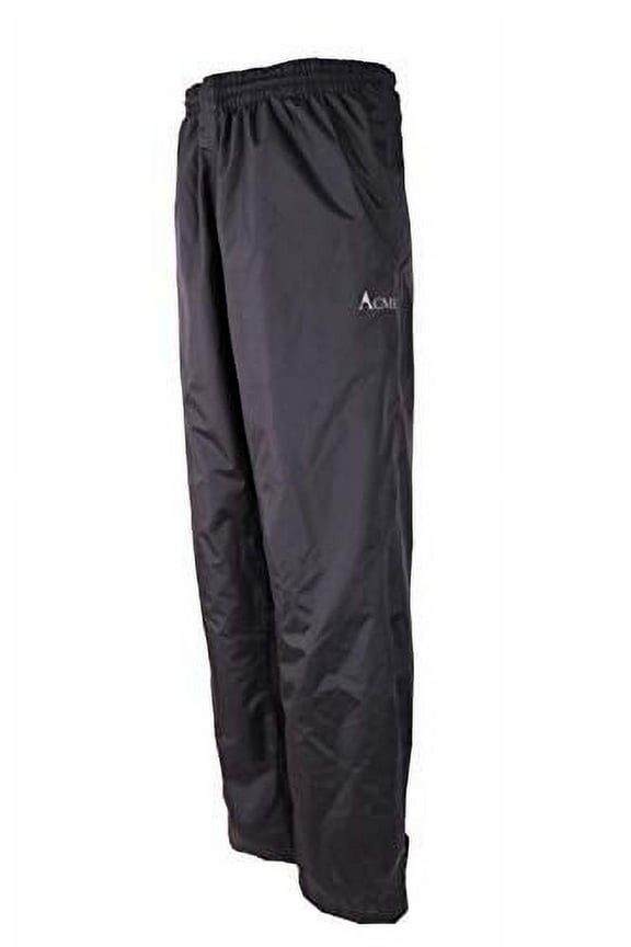 Rain Pants, 100% Waterproof, Breathable, Taped Seam, 10000mm/3000gm? (Men's, XX-Large, Black)