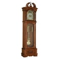 thumbnail image 1 of Acme Quincey Grandfather Clock in Dark Oak Finish 97085, 1 of 1