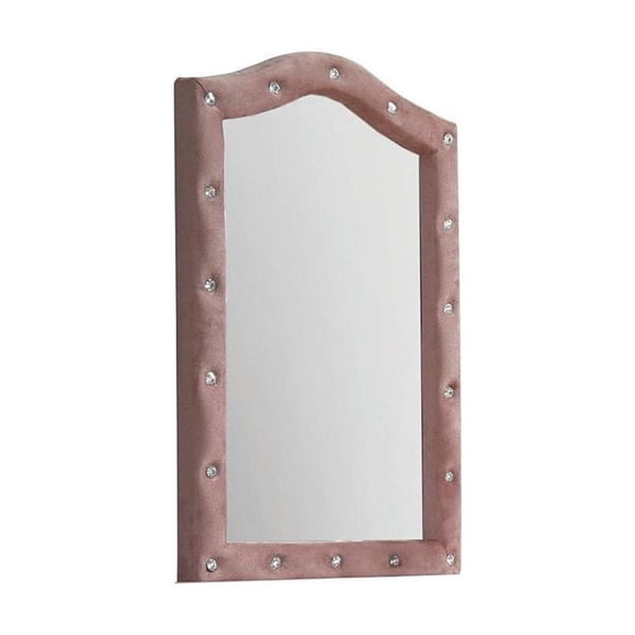 Mirror, Pink Fabric