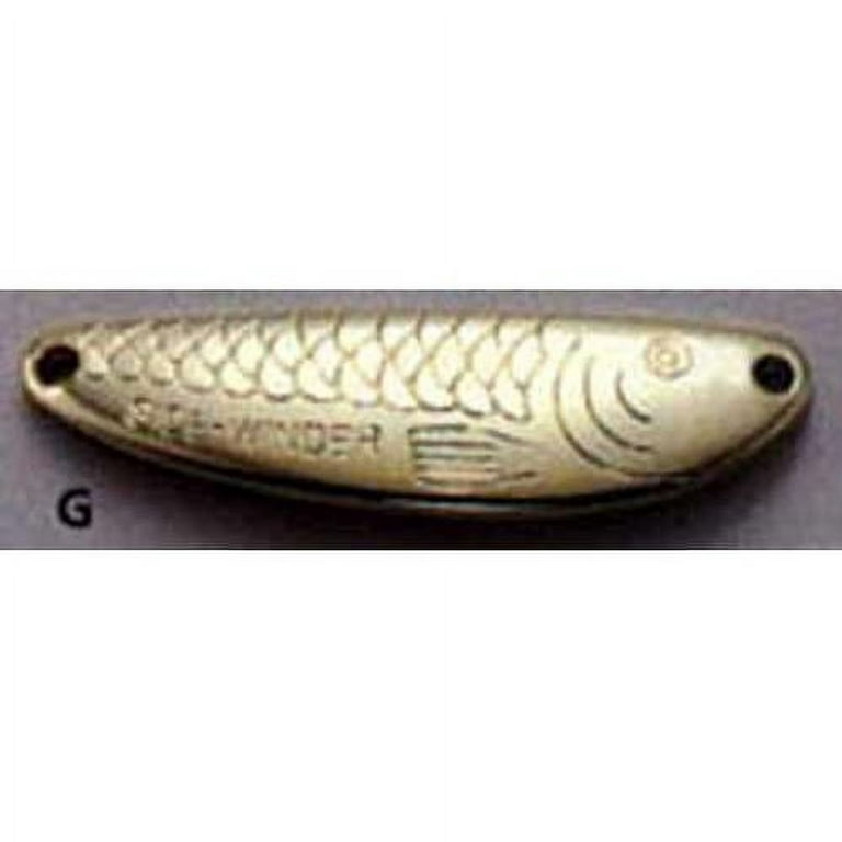 Acme S-100/G Sidewinder Gold 1/3oz Casting Spoon Fishing Freshwater Lure