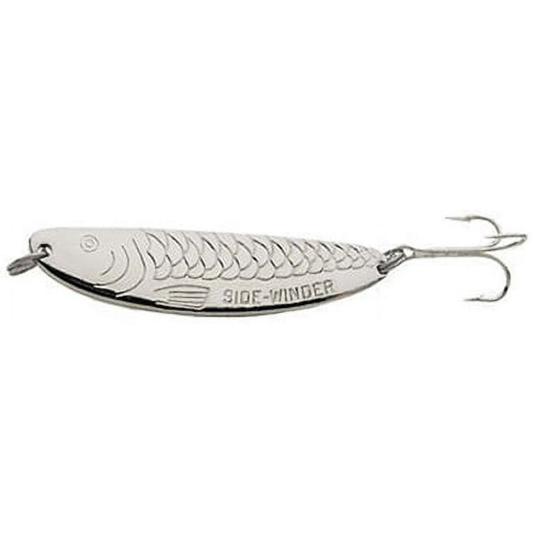 Acme S-340/N Sidewinder Silver 3/4oz Casting Spoon Fishing Freshwater Lure  