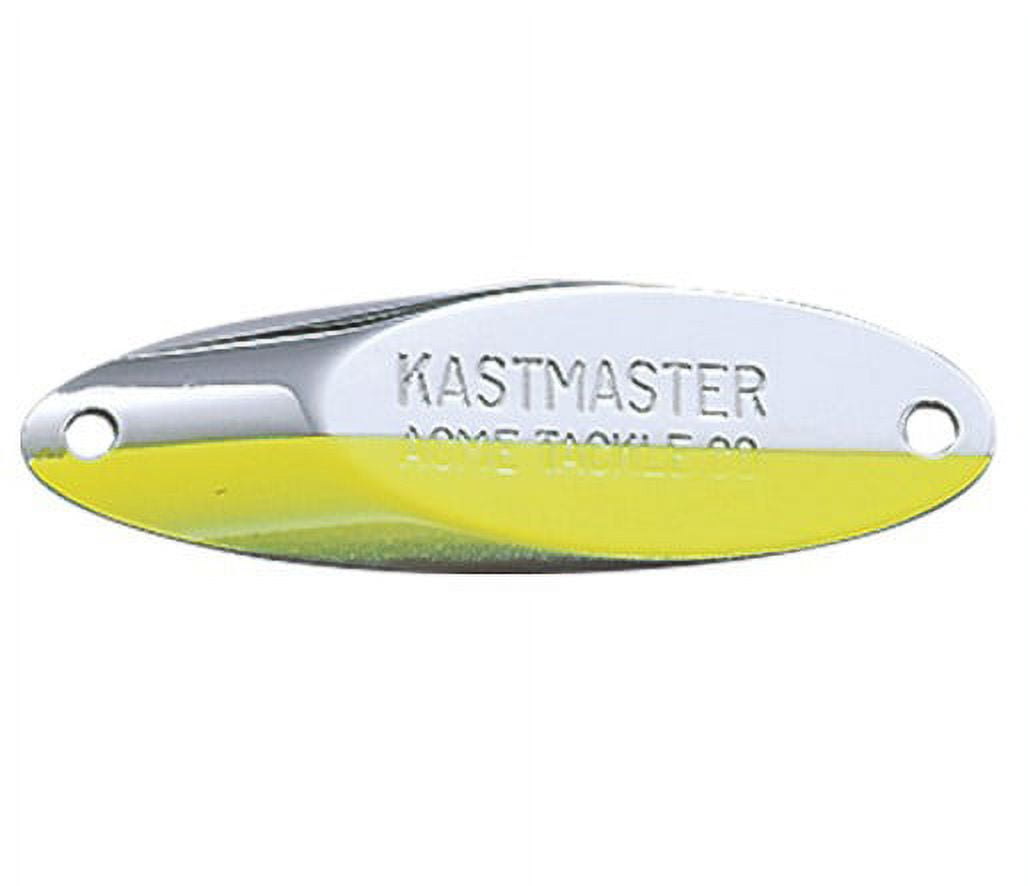 Acme SW105R/CHCS Chrome Chart Stripe 1/8 Ounce Kastmaster Rattlemaster  Spoon 