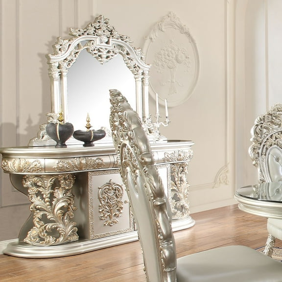 Acme Sandoval Server in Champagne Finish