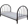thumbnail image 1 of Acme Silhouette Twin Headboard/Footboard Only, Black, 1 of 2