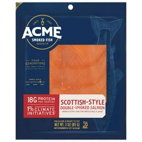 Acme Smoked Fish Scottish-Style Double-Smoked Salmon 3 oz