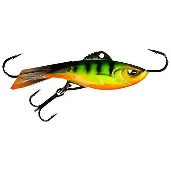 Acme Tackle Company Hyper-Rattle Jigging Lure, Fire Tiger, 2.5"