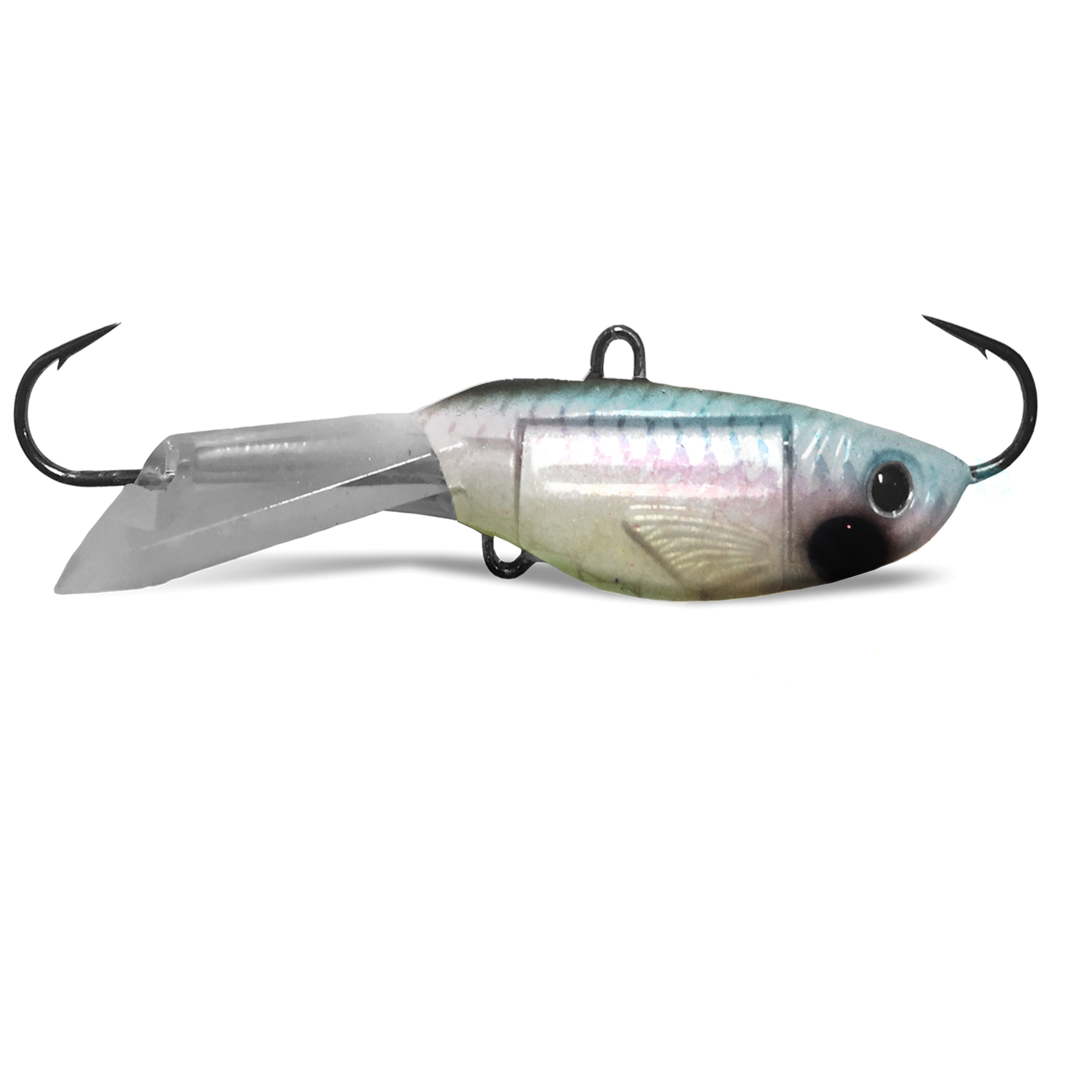 Acme Tackle Fishing Swim Bait Minnow, Plastic w/Wings, 1.5 Hyper