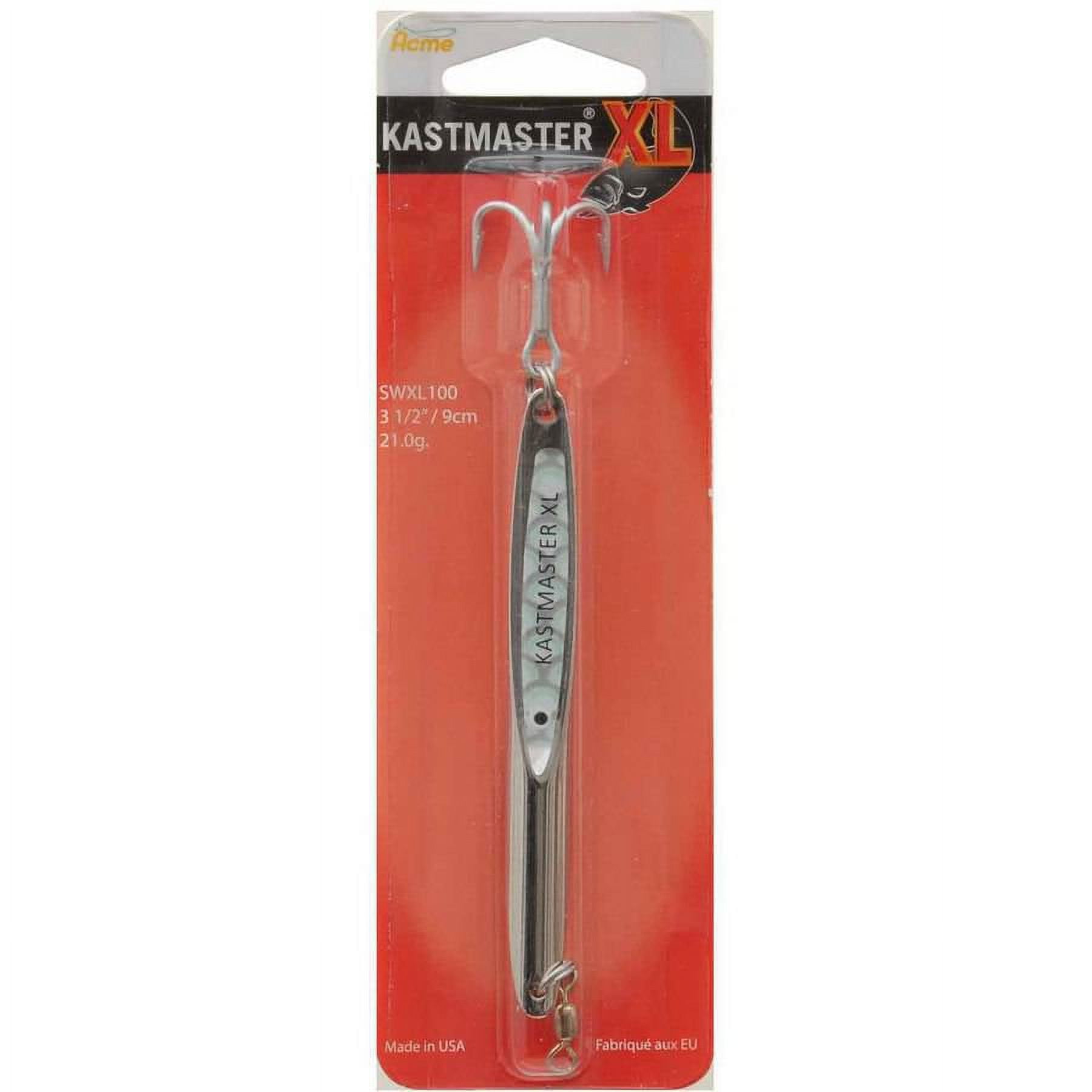 Acme Tackle Freshwater Kastmaster XL, Fishing Spoon, 3 1/2 ", Silver, Lake