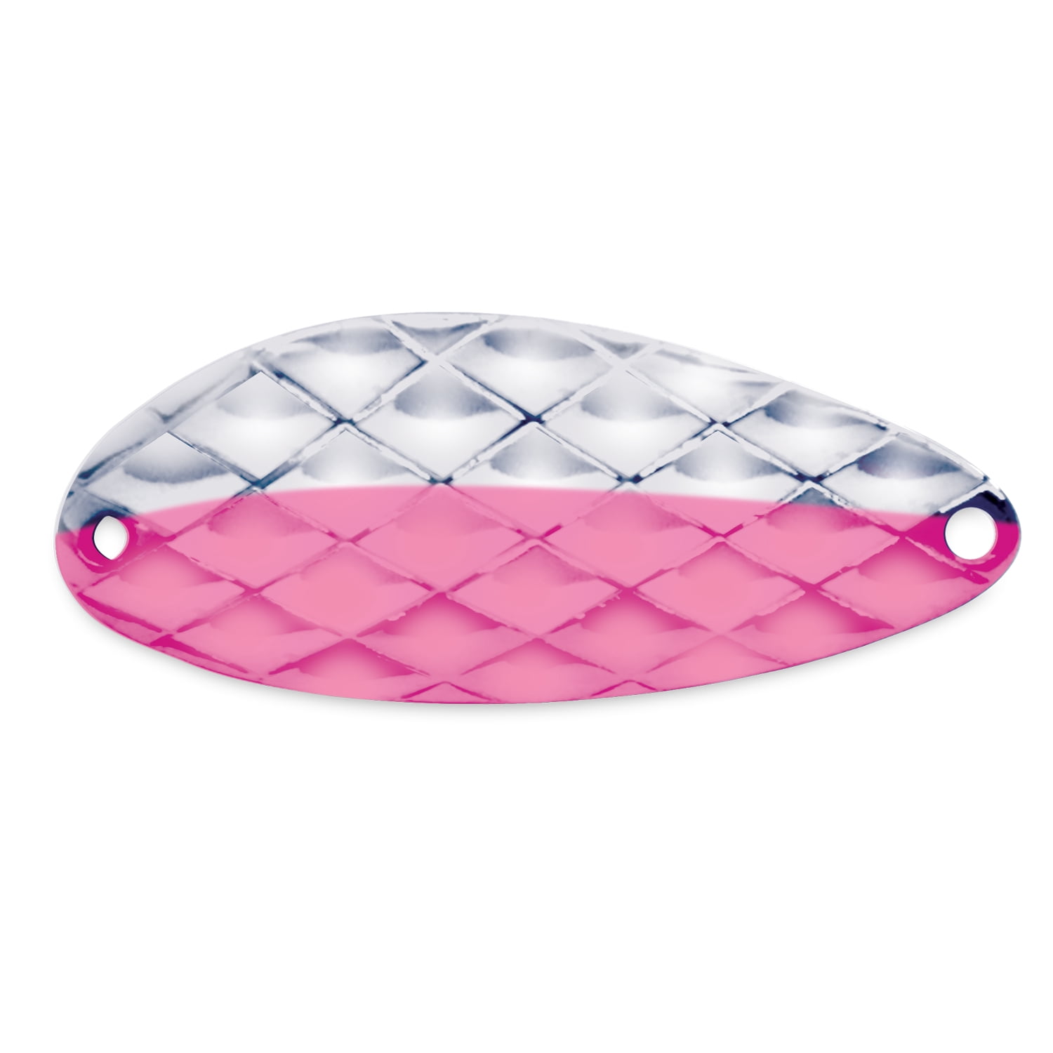 Acme Tackle Hammered Cleo Fishing Lure Spoon Neon Pink 2/5 oz.