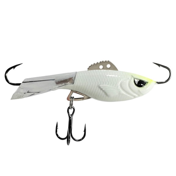 Acme Tackle Hyper-Rattle Jig - 2.5" (Green Hornet Glow)