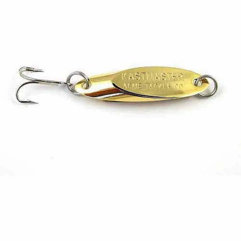  Acme Kastmaster Fishing Lure, Hammered Gold, 3/8 oz