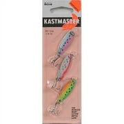 Acme Tackle Freshwater Kastmaster Fishing Spoon,1/8 oz. 3pk - Assort, Lake
