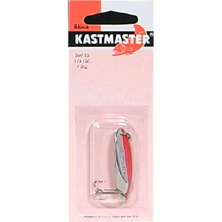 Acme Kastmaster with Tube Tail 2 oz Chrome/Fluorescent Red