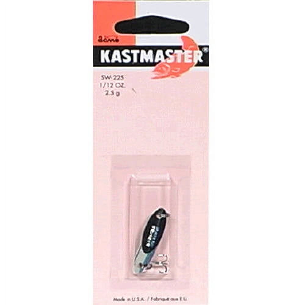 Acme Tackle Kastmaster Fishing Lure Spoon Chrome Neon Blue 1/4 oz.
