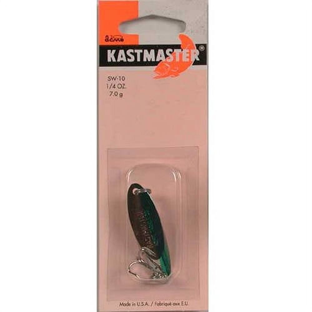Acme Tackle Kastmaster Fishing Lure Spoon Chrome Neon Green 1/4 oz. 