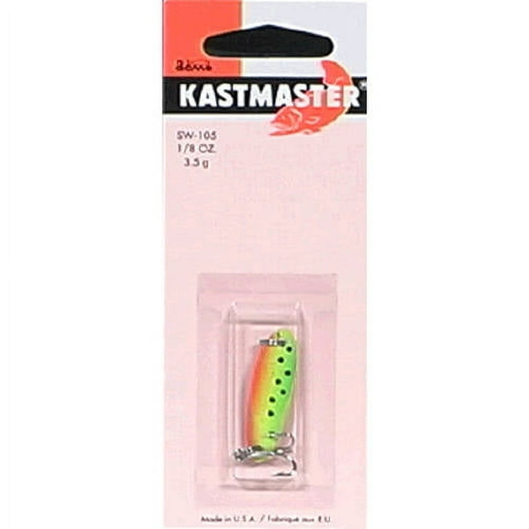 Acme Tackle Kastmaster Fishing Lure Spoon Fire Tiger 1/8 oz.