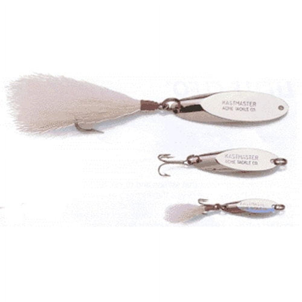 Acme Tackle Kastmaster Fishing Lure Spoon with Tube 3 oz. Chrome Red