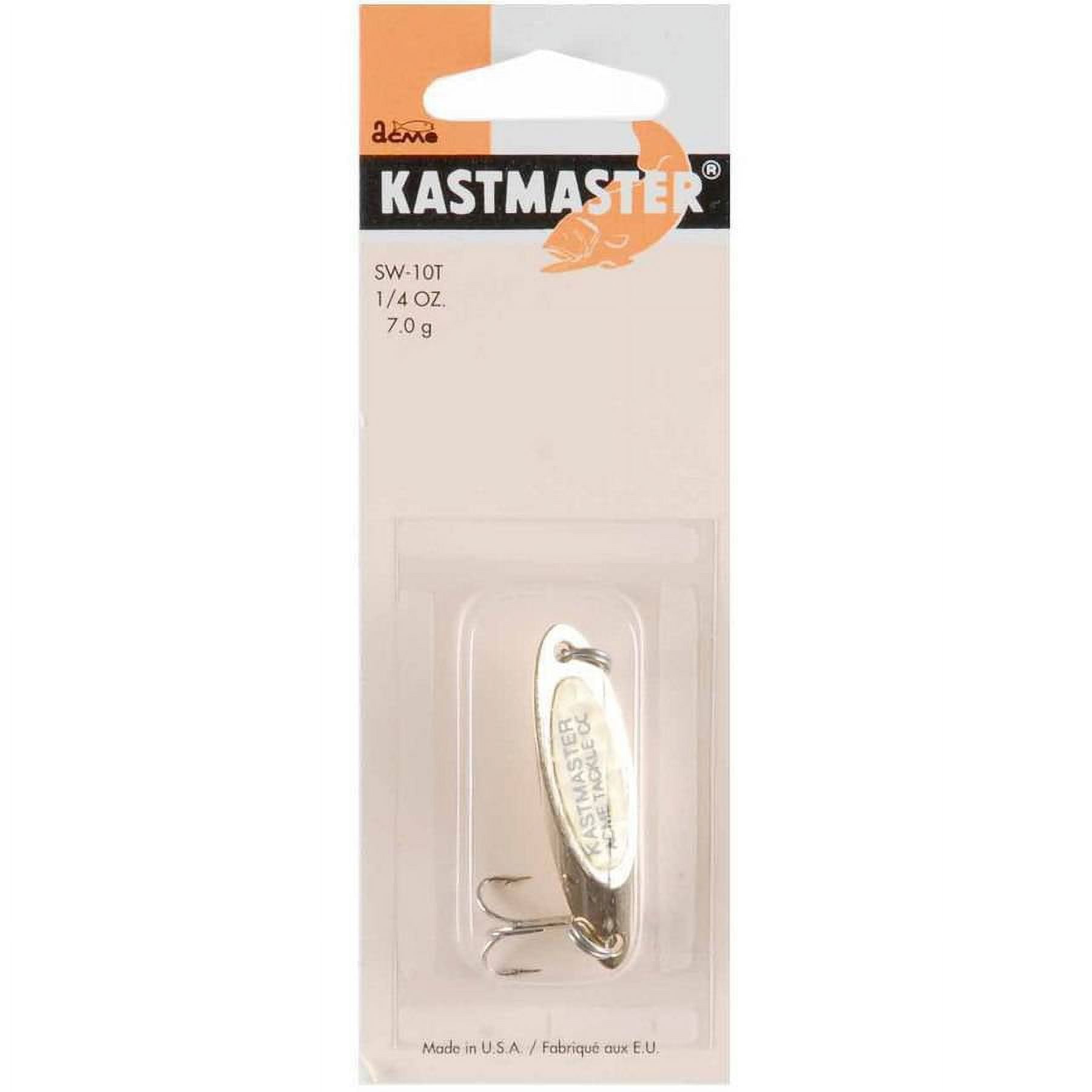 Acme Tackle Kastmaster Flash Tape Fishing Lure Spoon Gold on Gold