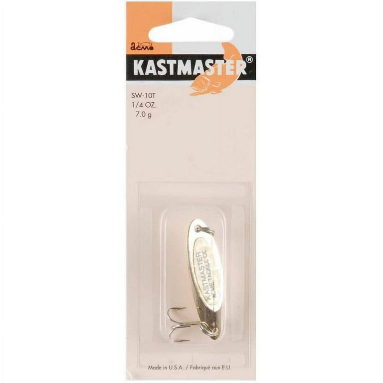 Acme Tackle Kastmaster Flash Tape Fishing Lure Spoon Gold on Gold 1/4 oz