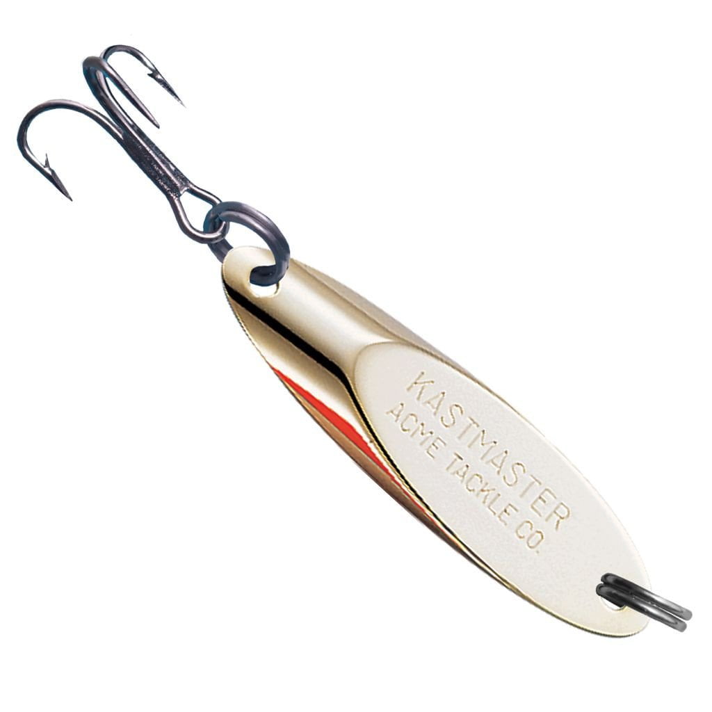 Acme Tackle Kastmaster Rattle Lure Fishing Lure Spoon Gold 1/4 oz.