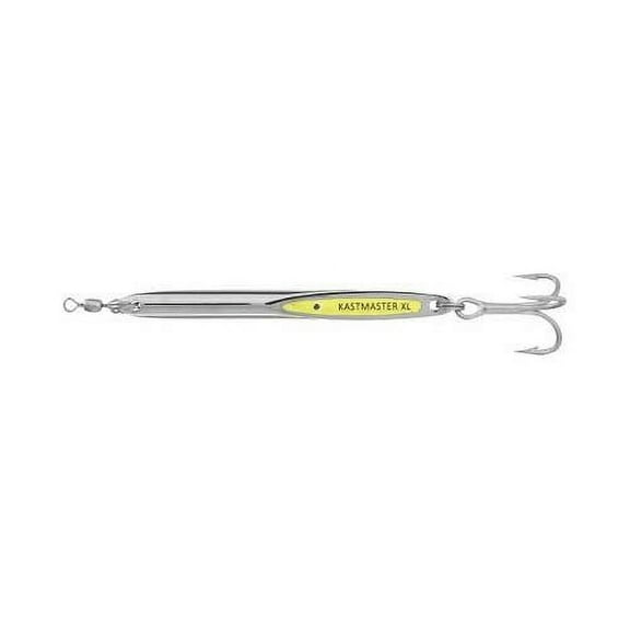 Acme Tackle Kastmaster XL Fishing Lure Spoon 4 1/2" Silver on Silver