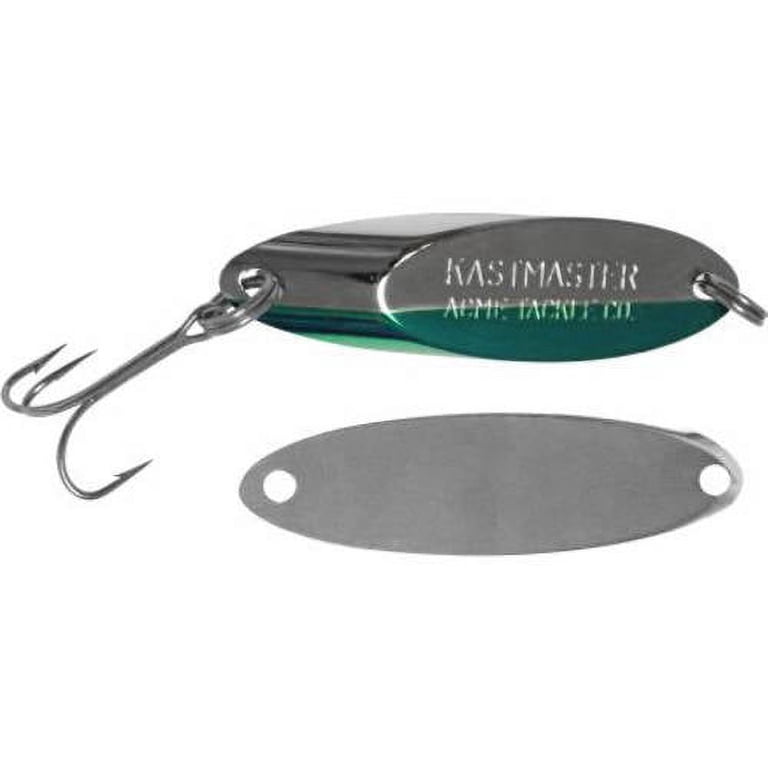 Acme Kastmaster Spoon 3/4oz, Chrome Green Acme Kastmaster Spoon 3/4oz, Chrome Green