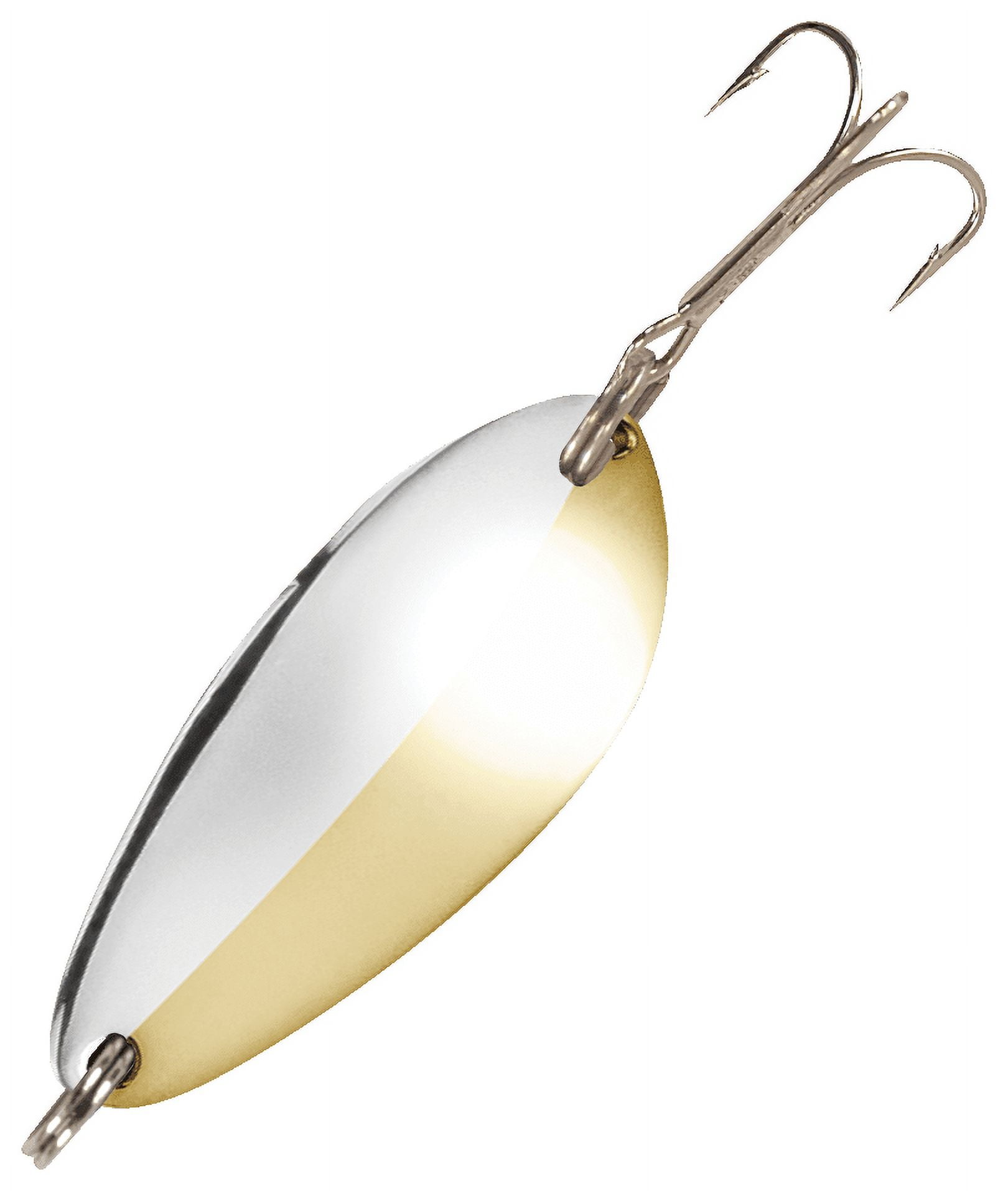 Acme Tackle, Little Cleo Casting Spoon, 2.3oz, Gold/Chrome