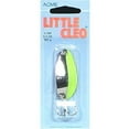 thumbnail image 1 of Acme Tackle Little Cleo Fishing Spoon Nickel Chartreuse Stripe 2/3 oz., 1 of 9