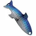 thumbnail image 1 of Acme Tackle Phoebe, Fishing Lure Spoon, 1/12 oz., Silver Neon Blue, 1 of 14