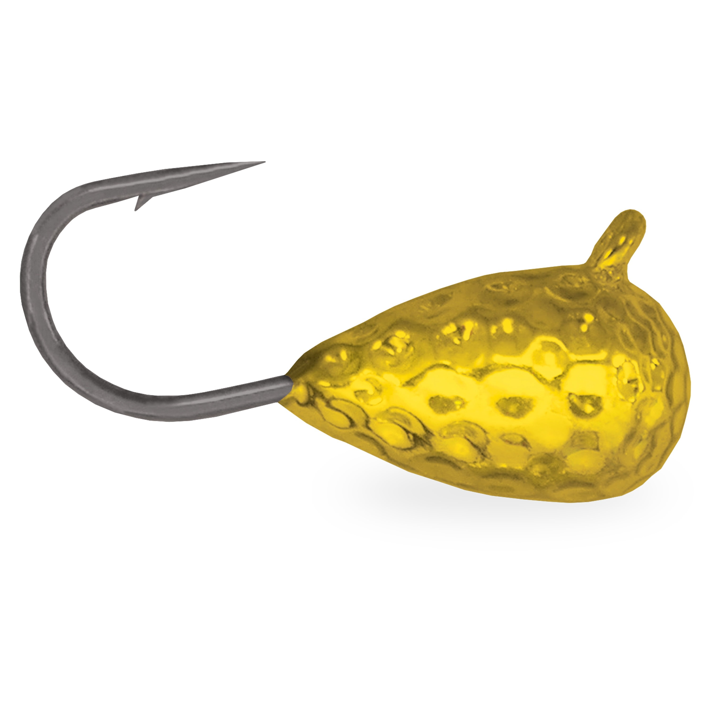 Acme Tackle Pro Grade Hammered Tungsten Fishing Jig, Gold, 3mm, 2