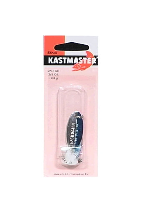 Kastmaster Fishing Lure Spoon Chrome/Neon Blue 3/8 oz.