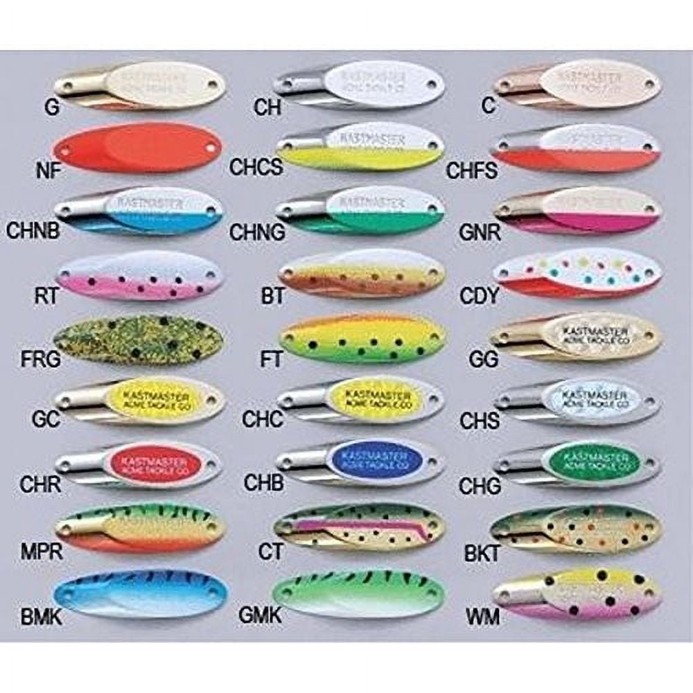 Acme Takcle Kastmaster Fishing Lure Spoon 1/8 oz. Assorted Colors